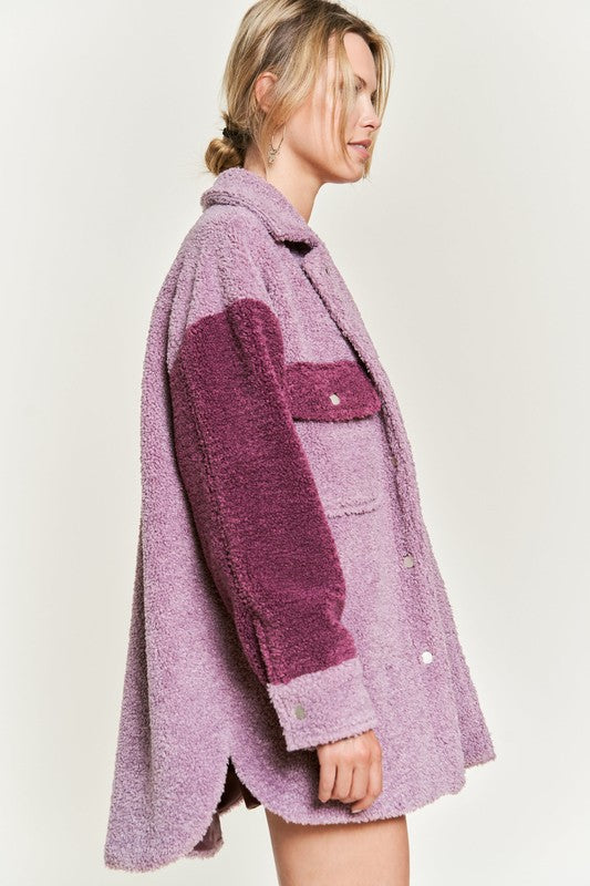 BERRY BREEZE SHERPA JACKET