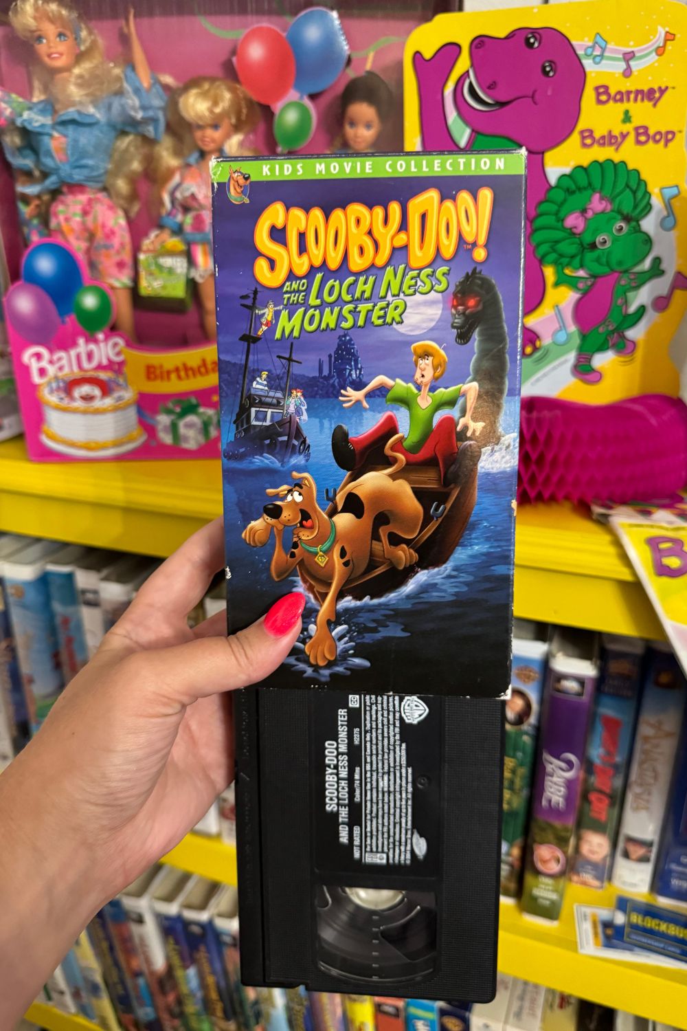 SCOOBY DOO LOCHNESS MONSTER VHS*