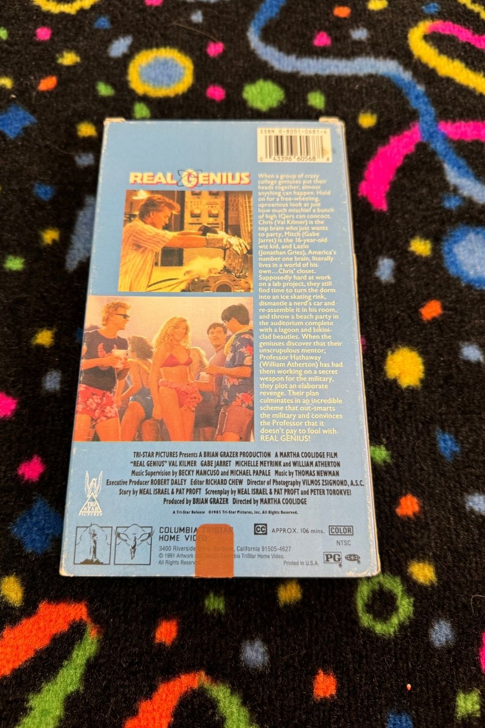 REAL GENIUS VHS*