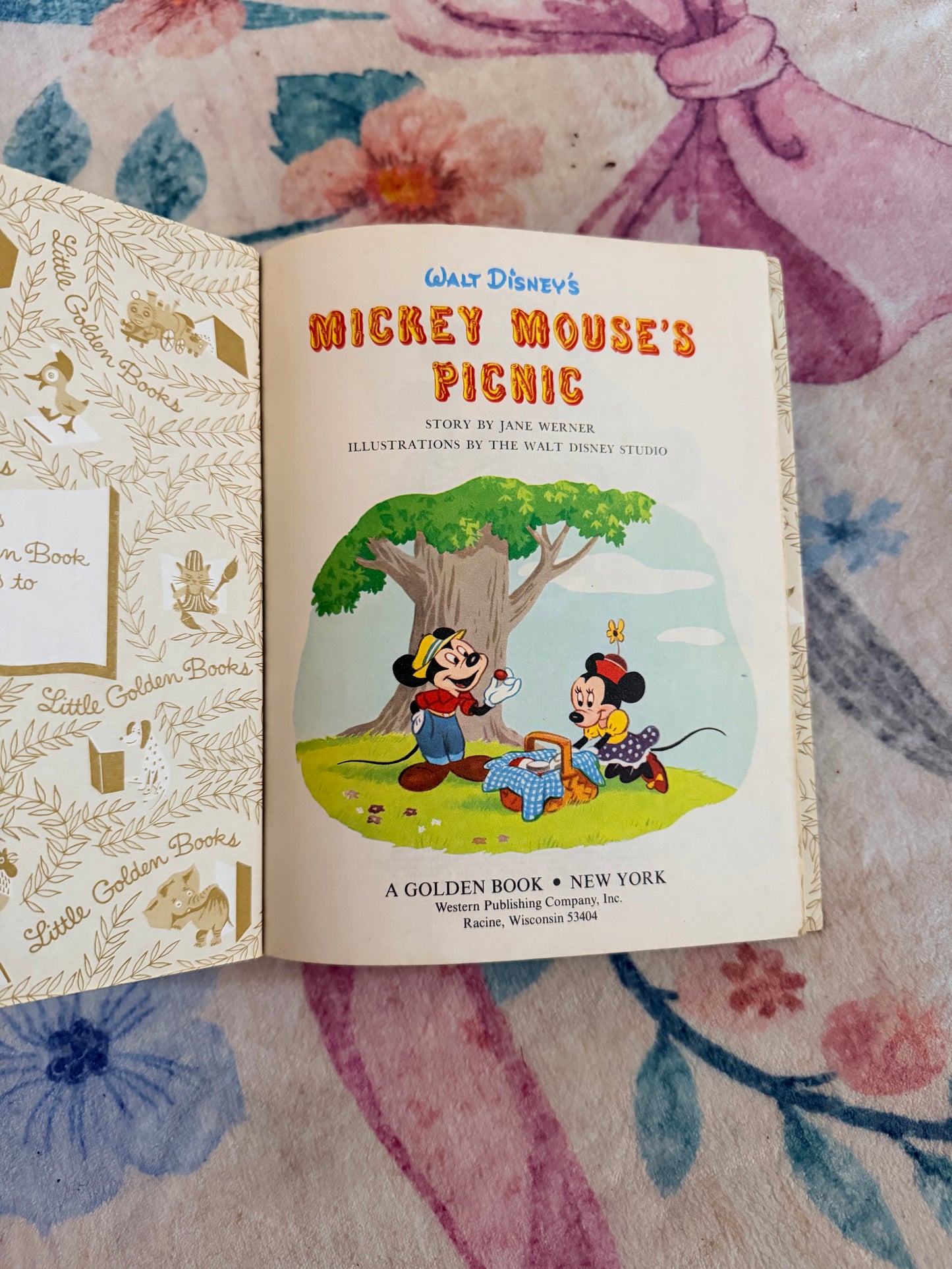 Mickey Mouse’s Picnic Goldenbook