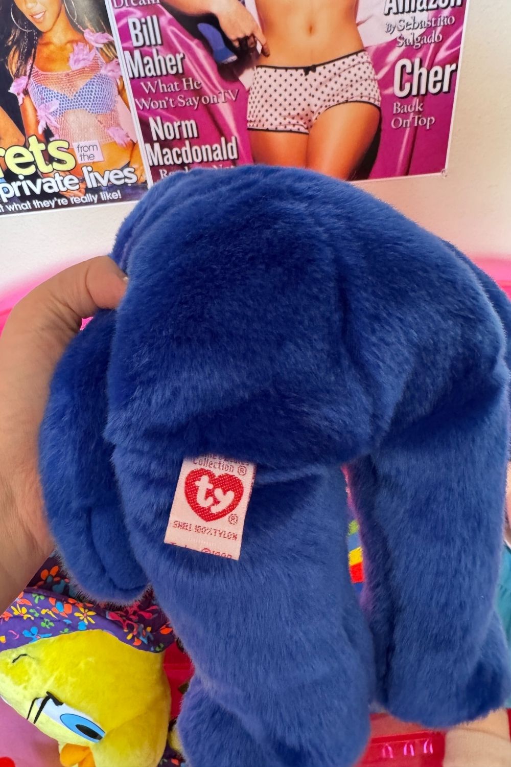 TY BEANIE BABY "CLUBBY" PLUSH*