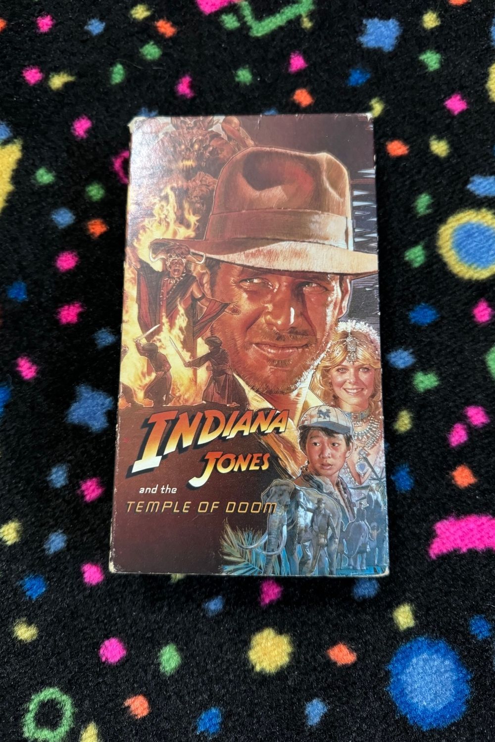 INDIANA JONES AND THE TEMPLE OF DOOM VHS