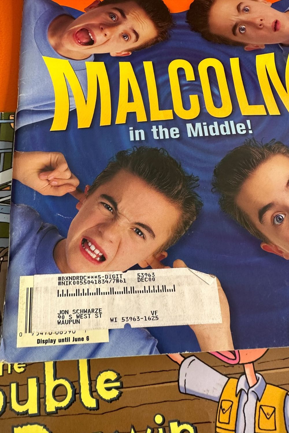 NICKELODEON MAGAZINE MAY 2000 ISSUE: "MALCOLM IN THE MIDDLE" COVER*