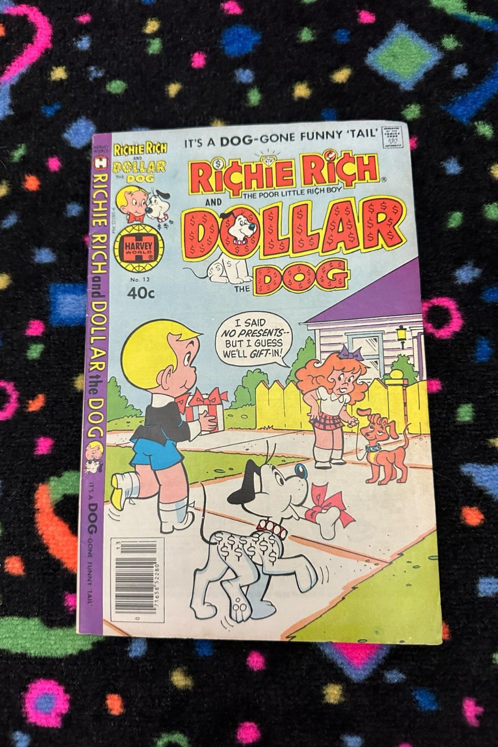 RICHIE RICH AND DOLLAR THE DOG COMIC*