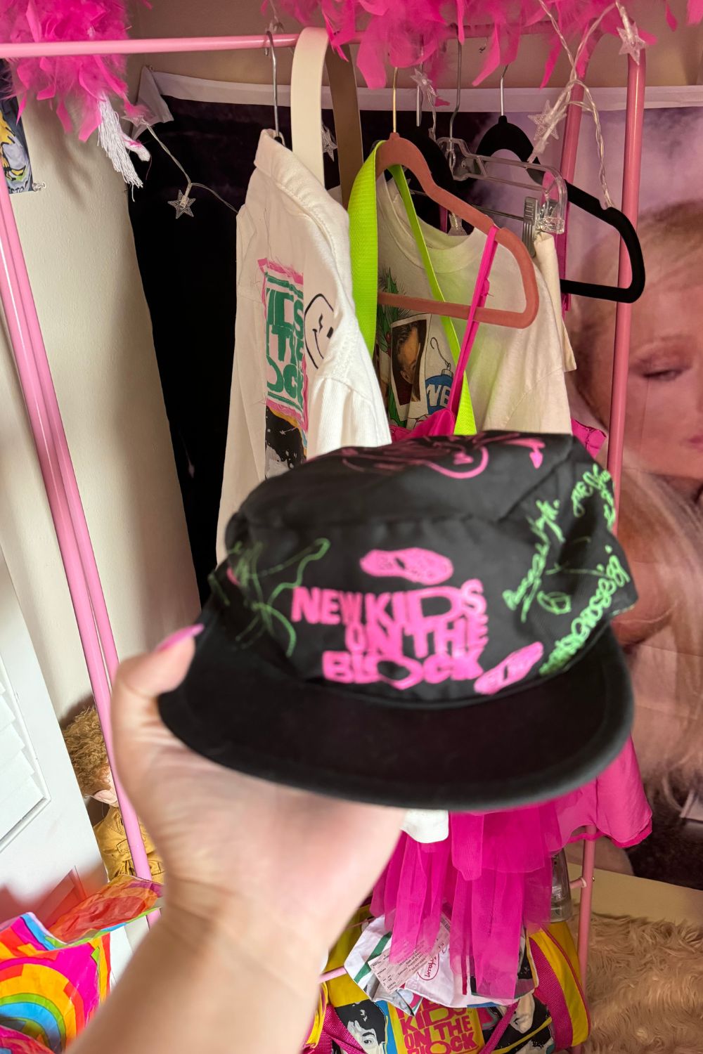 VINTAGE NKOTB HAT*