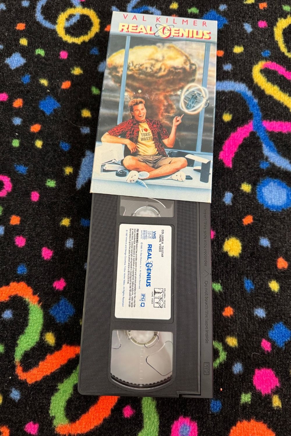 REAL GENIUS VHS*