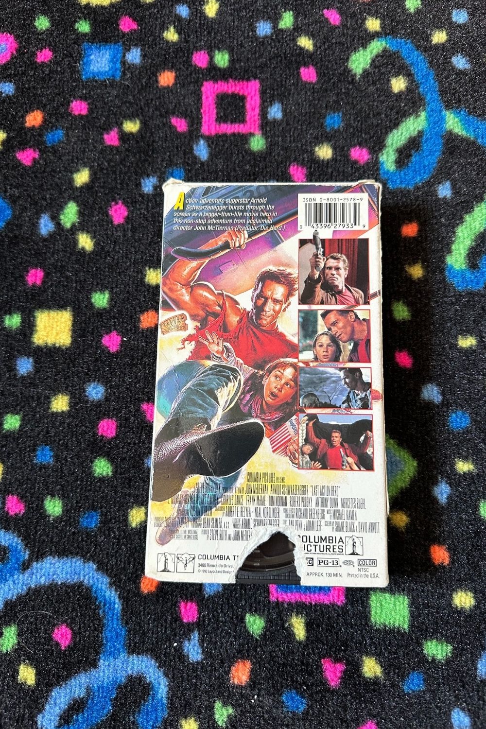 LAST ACTION HERO VHS*