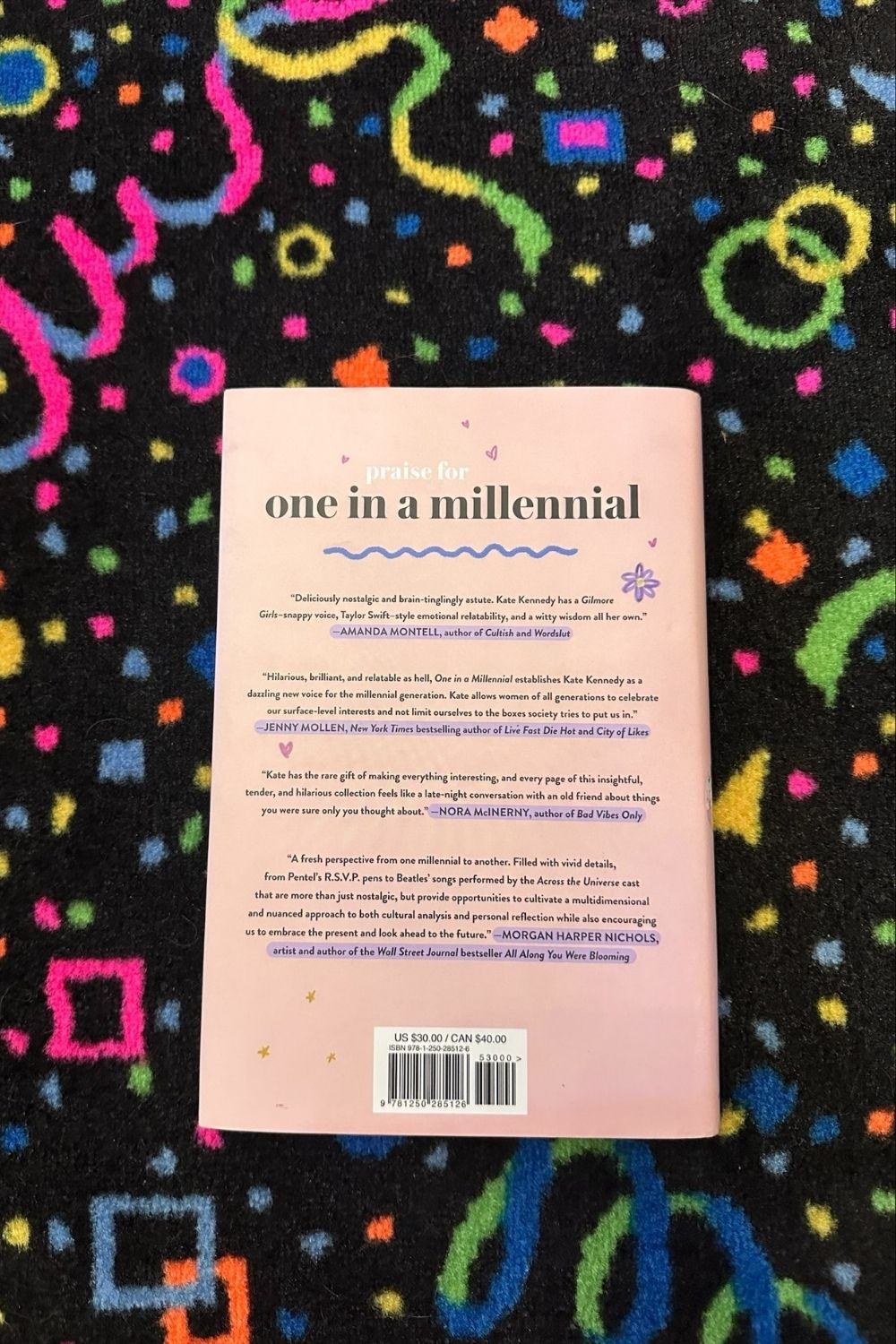 ONE IN A MILLENNIAL BOOK*