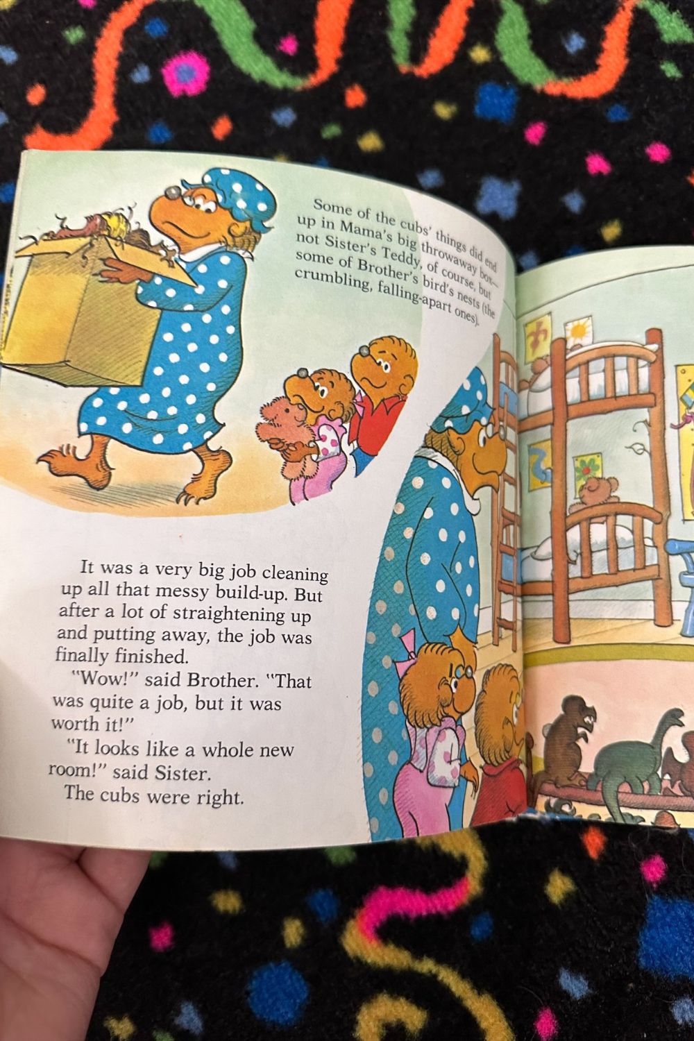 THE BERENSTAIN BEARS ANG THE MESSY ROOM BOOK (HARDCOVER)*