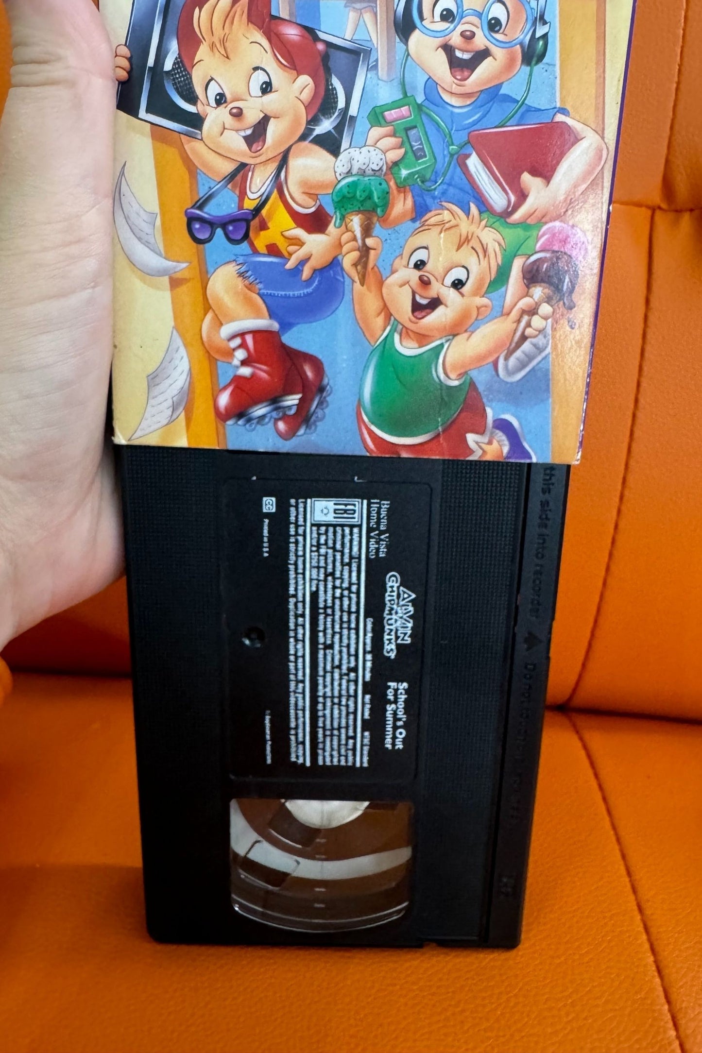 ALVIN & THE CHIPMUNKS: SCHOOLS OUT FOR THE SUMMER VHS*