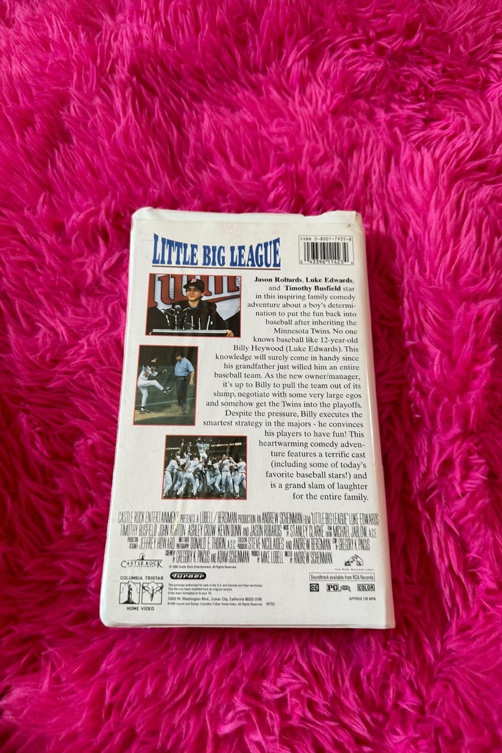 LITTLE BIG LEAGUE VHS*