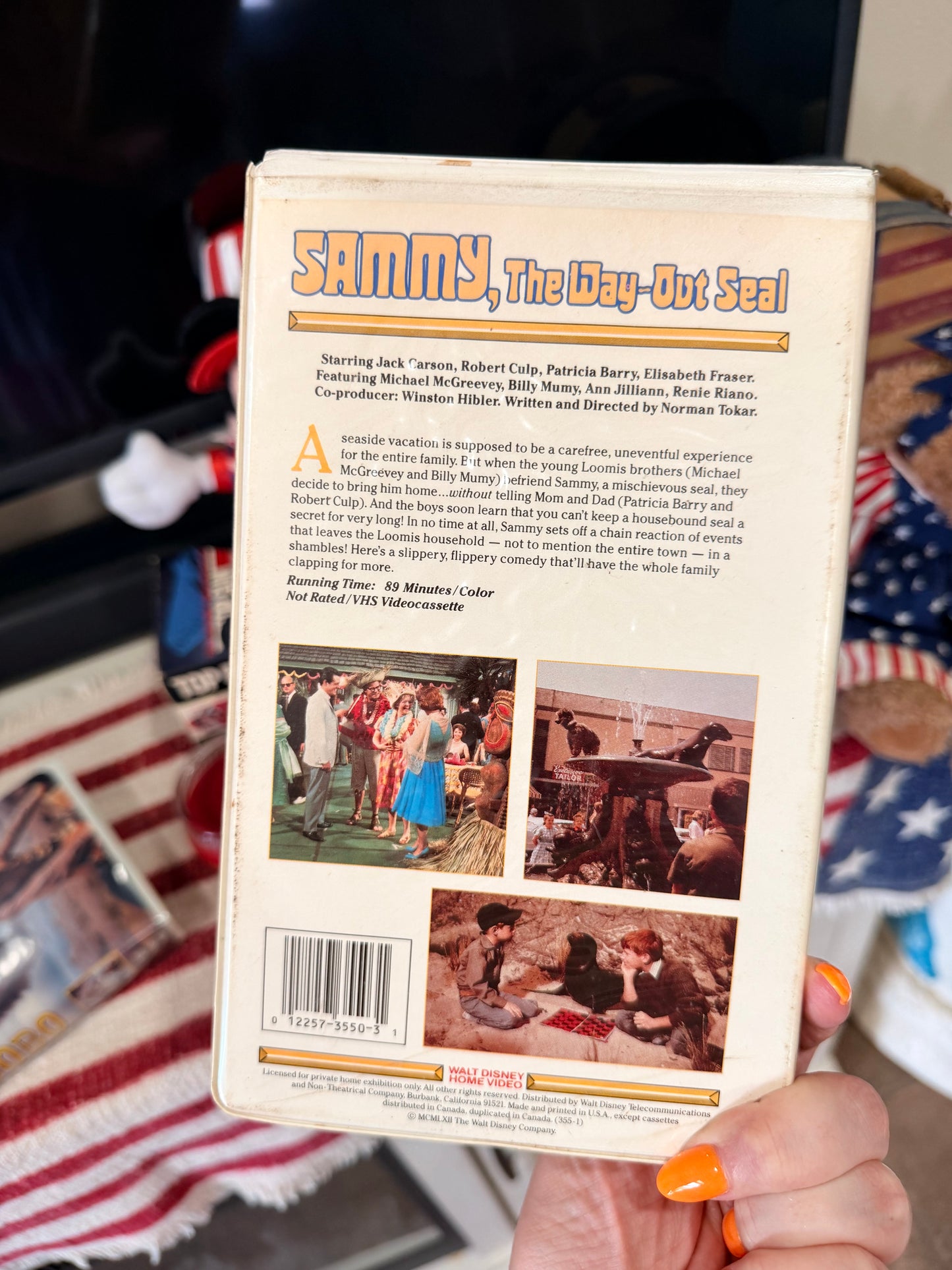 Sammy the way out seal vhs