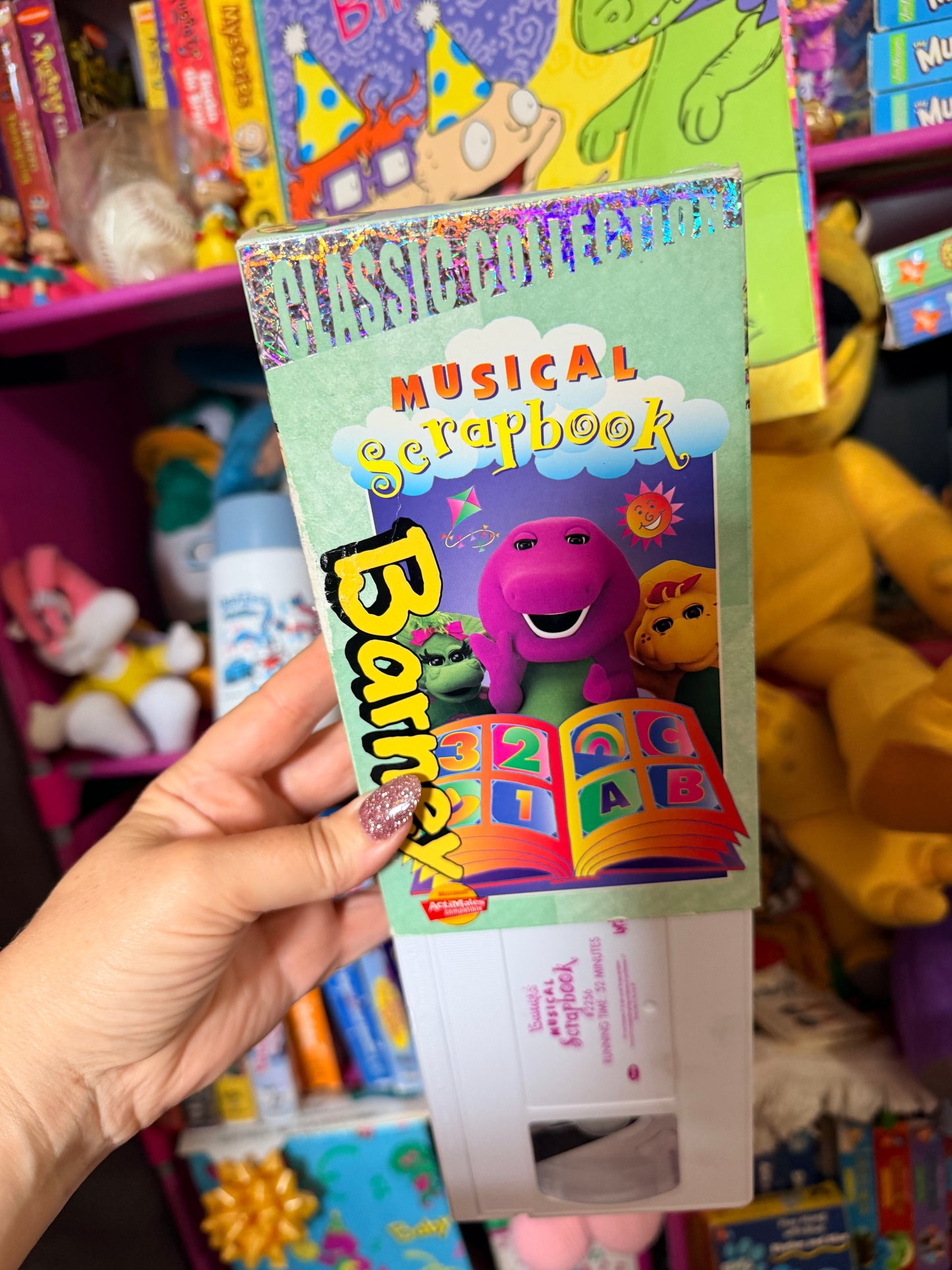 Barney musical scrapbook vhs