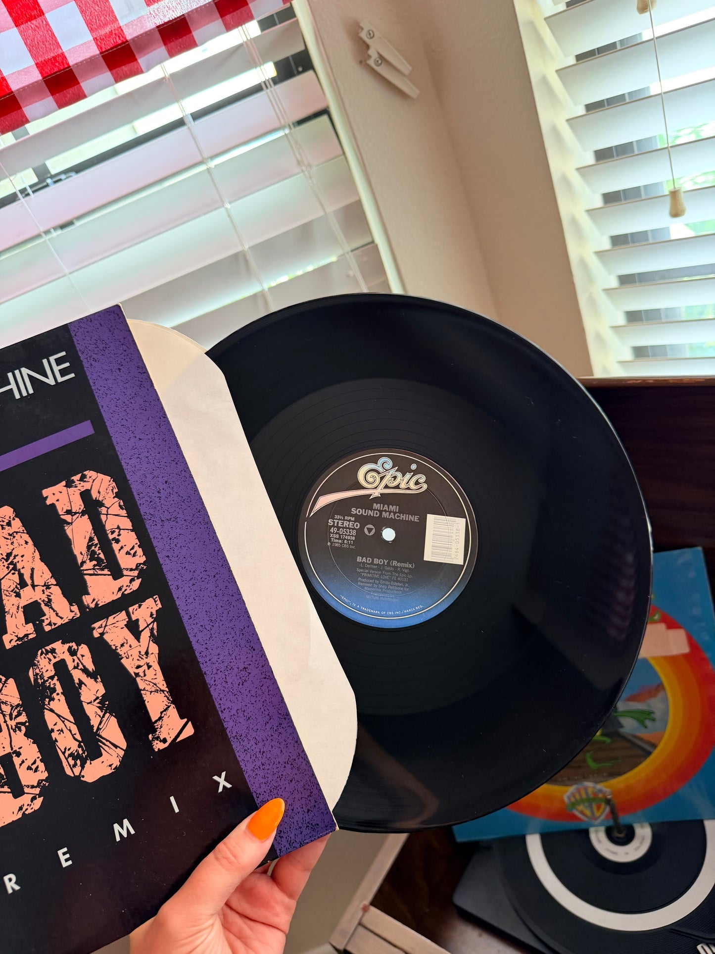 Miami sound machine bad boy remix vinyl