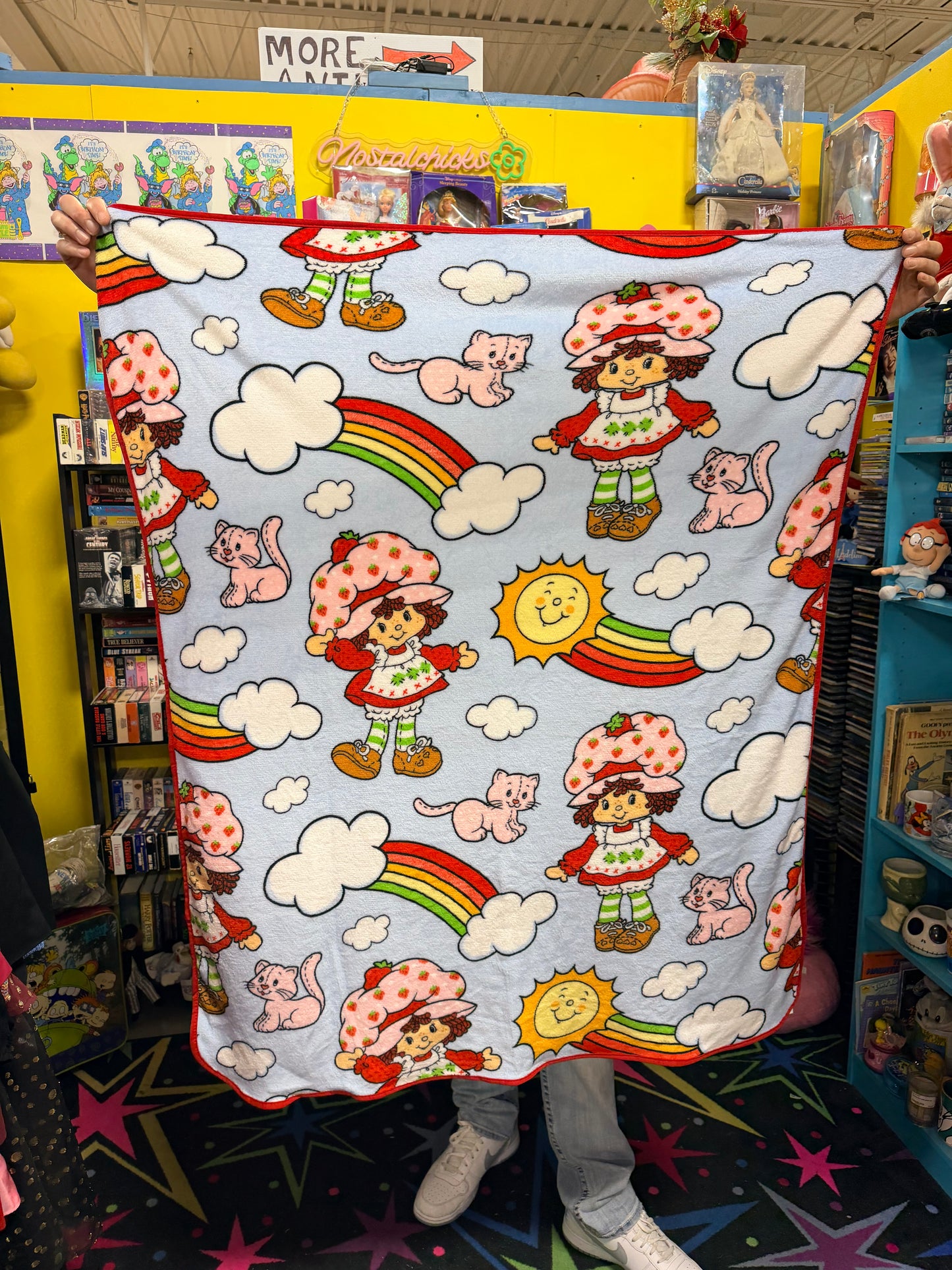 Strawberry Shortcake throw blanket