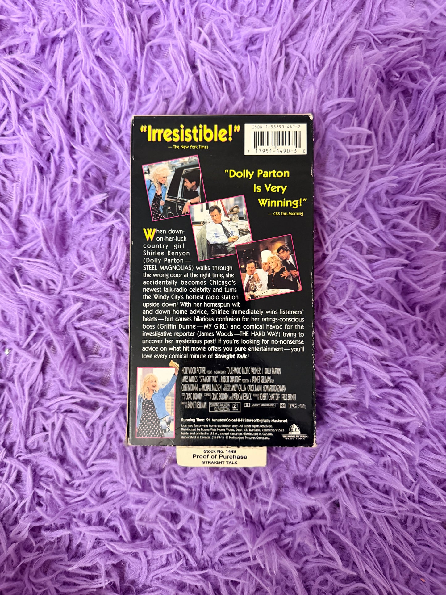 Straight Talk vhs