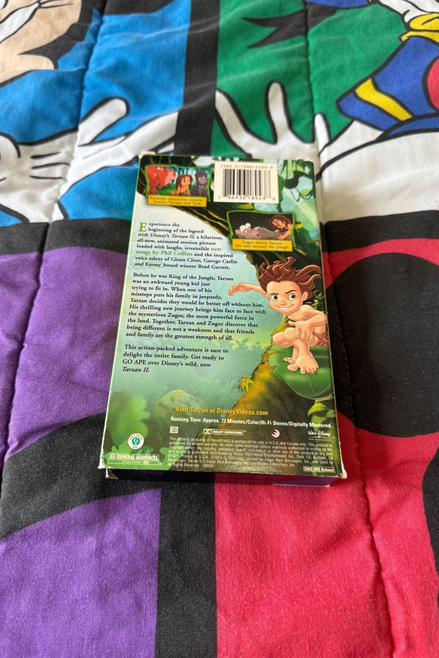 TARZAN II VHS*