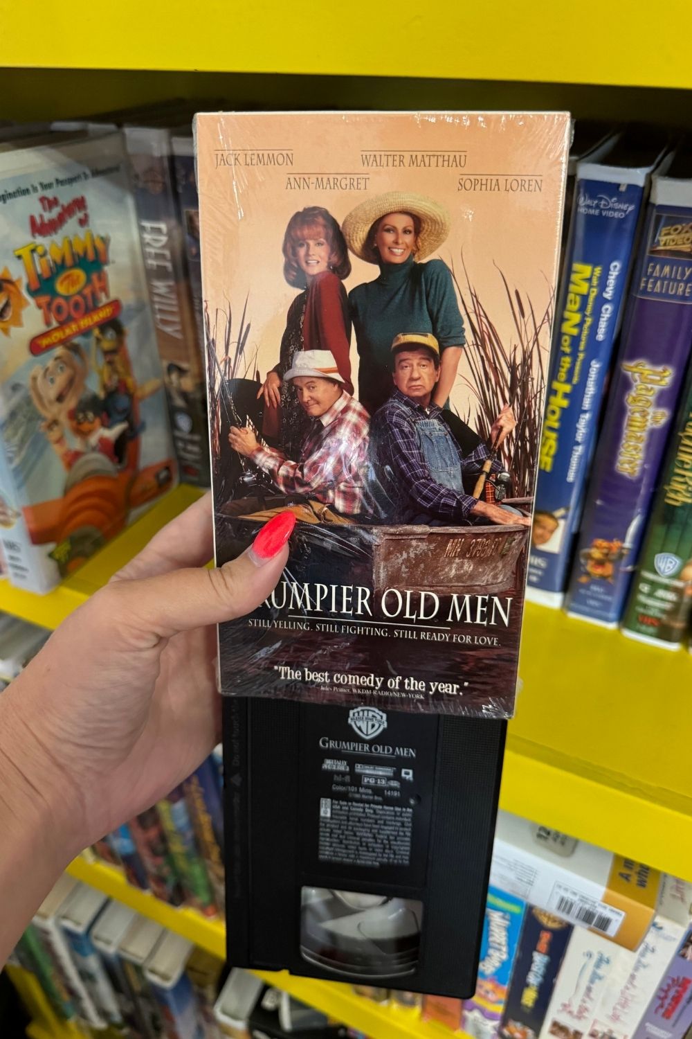 GRUMPIER OLD MEN VHS*