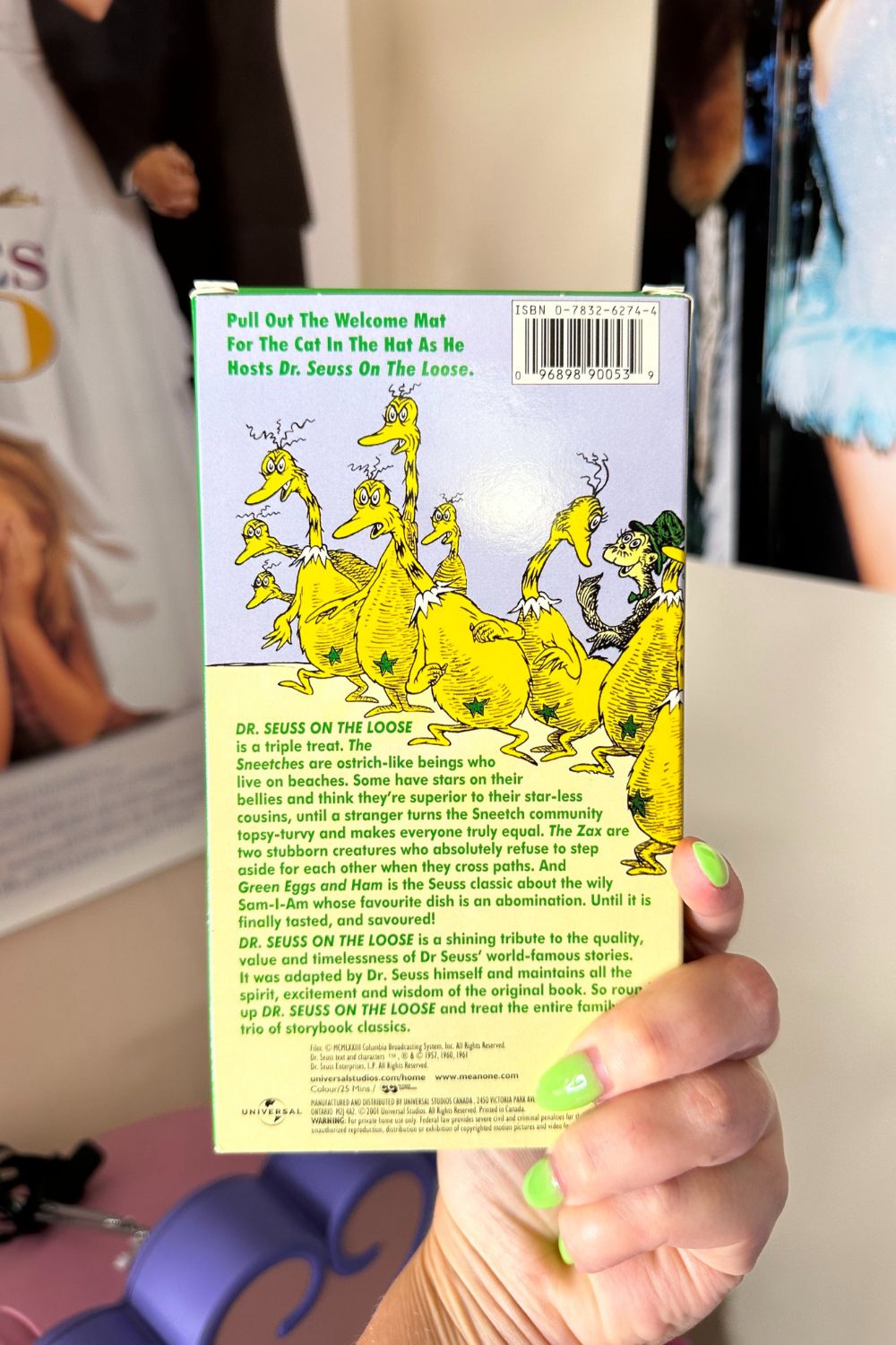 DR. SEUSS ON THE LOOSE VHS*