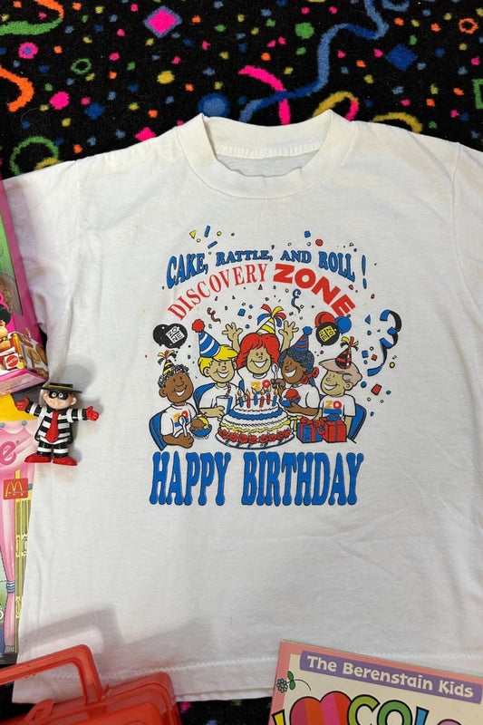 VINTAGE DISCOVERY ZONE KIDS TEE- SIZE S*