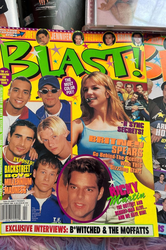 SEPT 1999 BLAST MAGAZINE EXCLUSIVE INTERVIEWS*