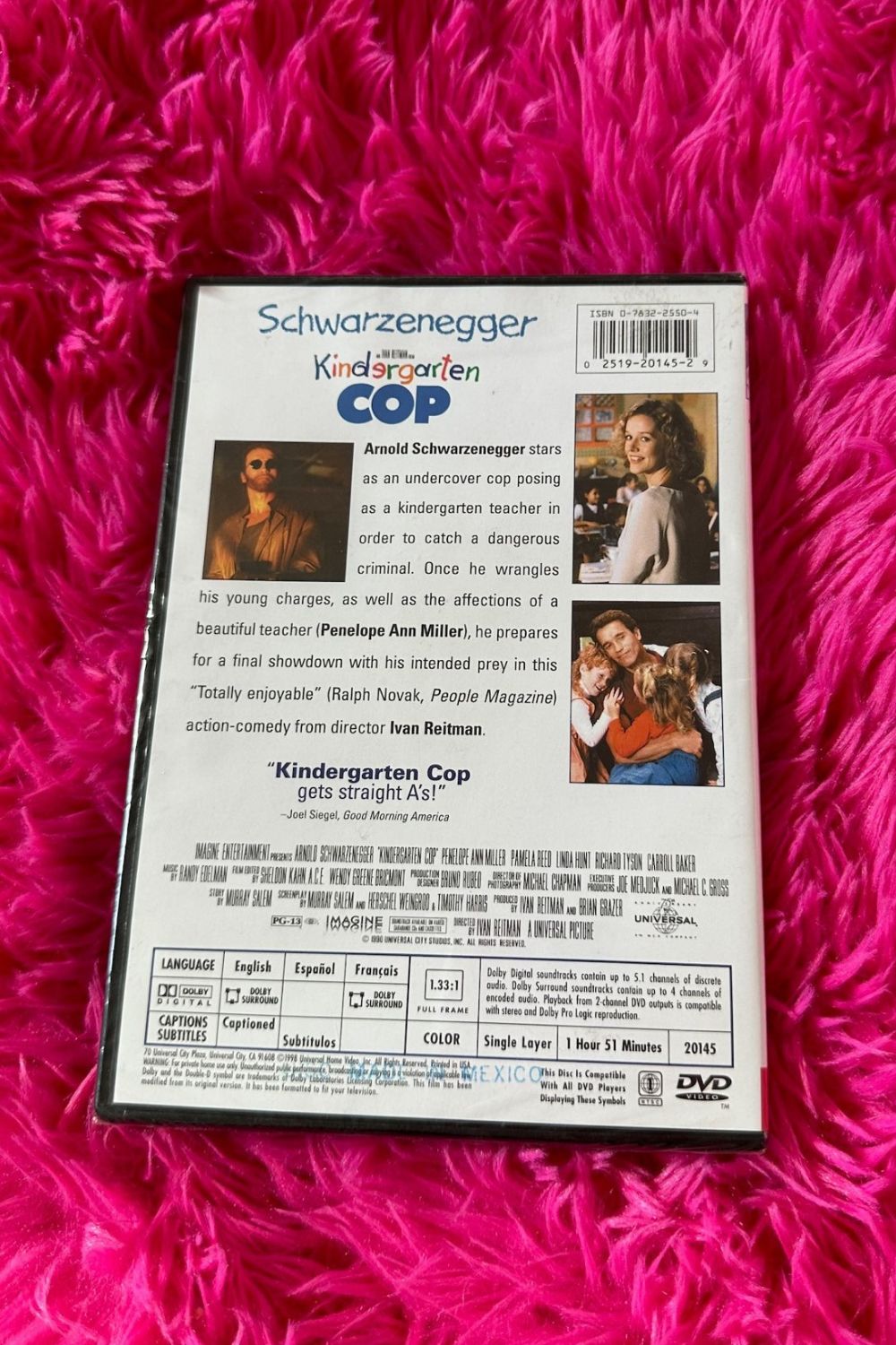 1998 KINDERGARTEN COP DVD*
