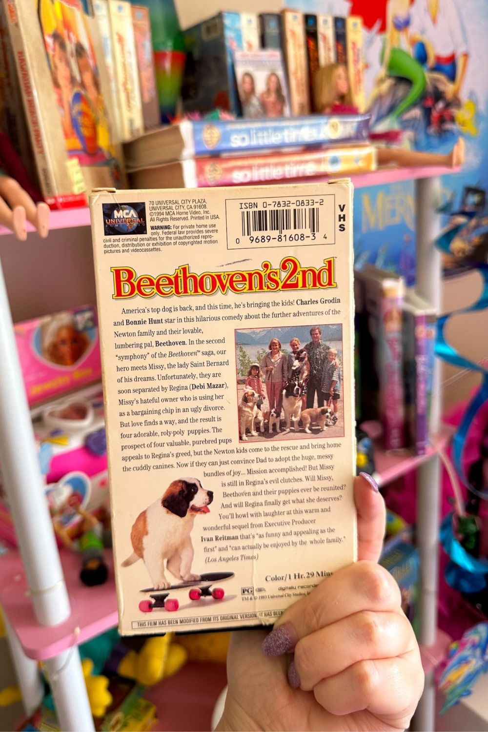 BEETHOVEN'S 2ND VHS*