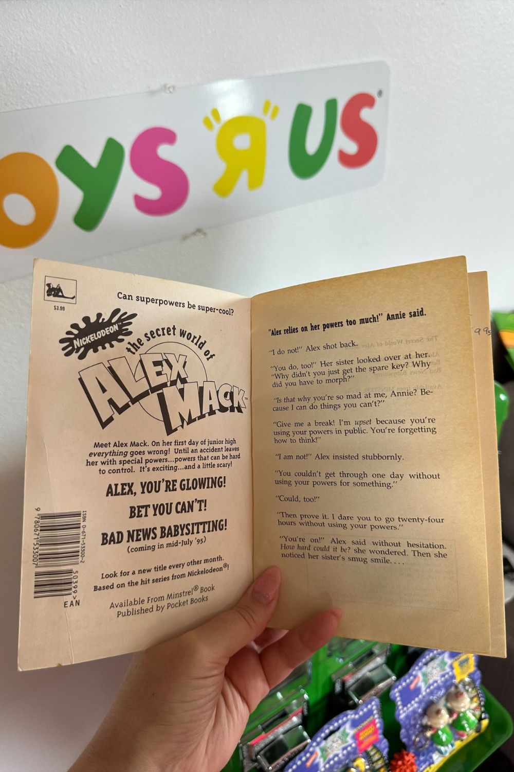 THE SECRET WORLD OF ALEX MACK : BET YOU CAN’T! BOOK* – Nostalchicks