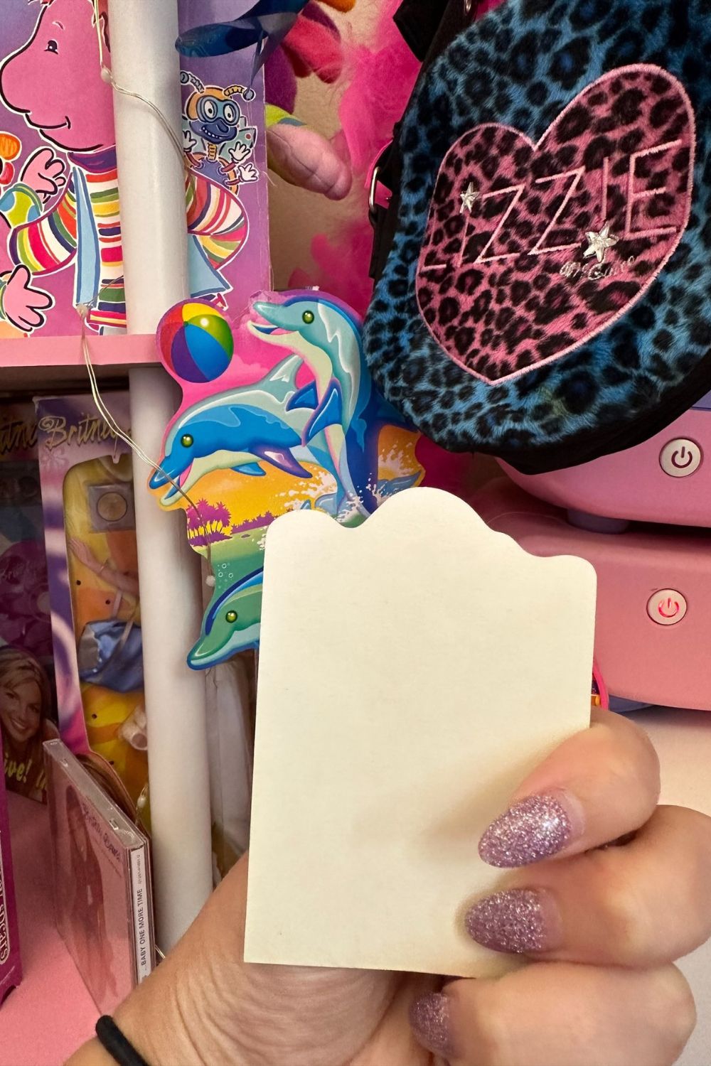 LISA FRANK BOOKMARK OF THE BALLERINA*