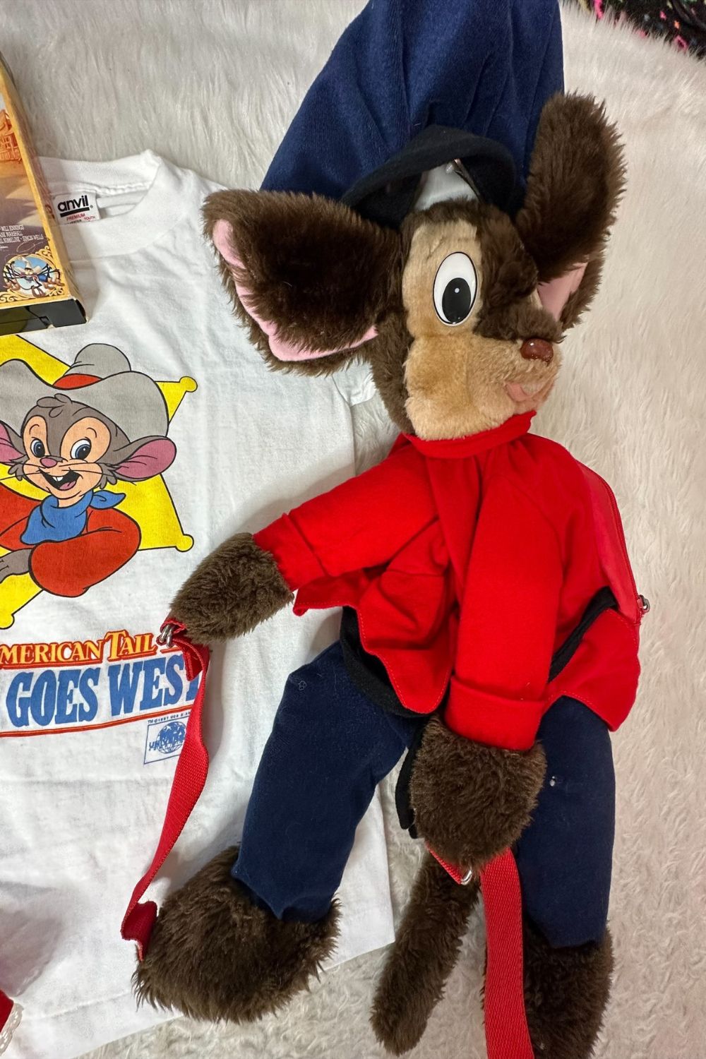 1986 deals fievel doll