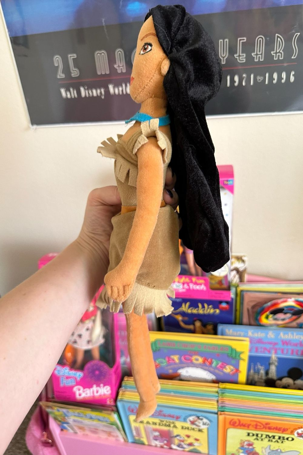 DISNEY POCAHONTAS PLUSH DOLL*