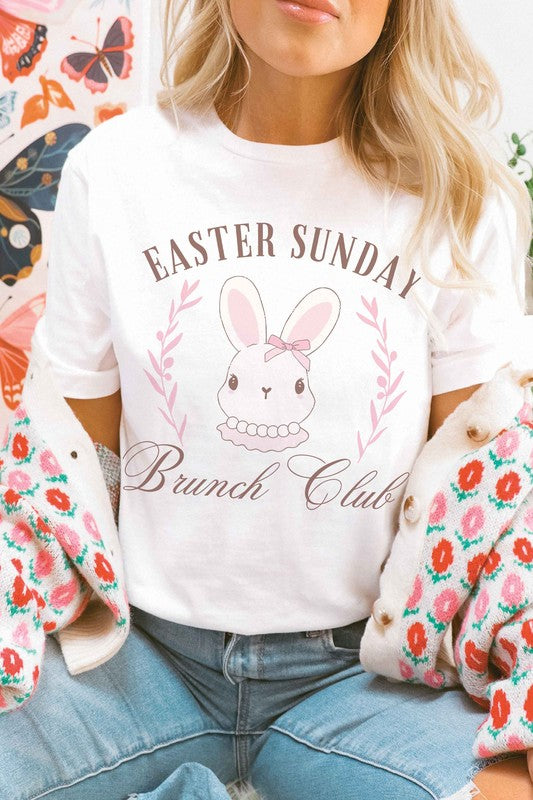 EASTER SUNDAY BRUNCH CLUB GRAPHIC TEE