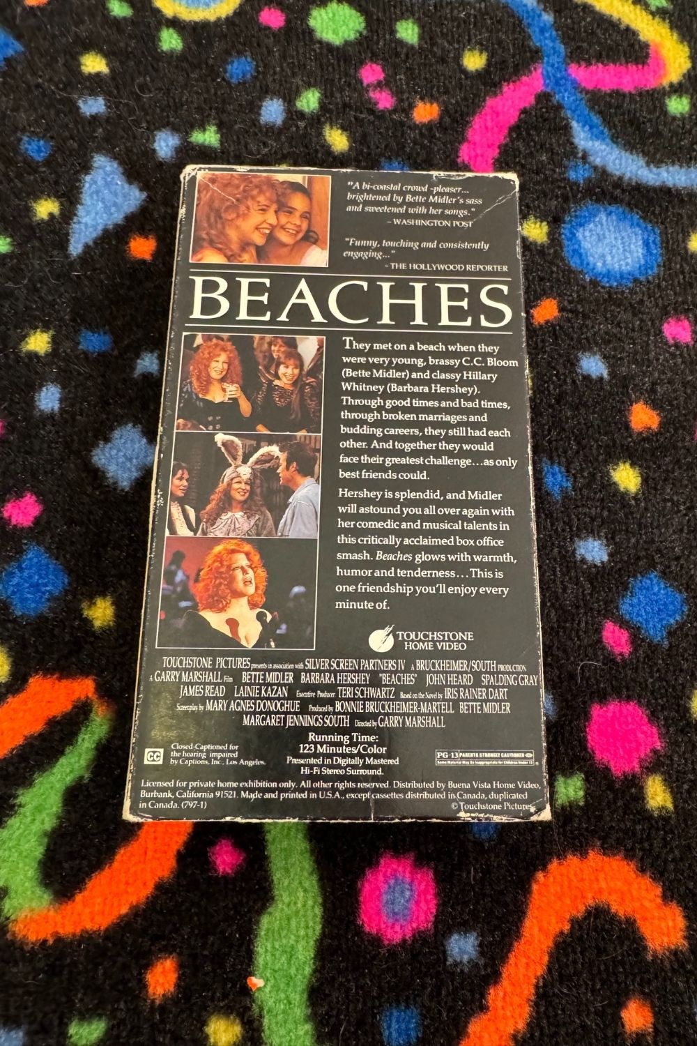 BEACHES VHS*