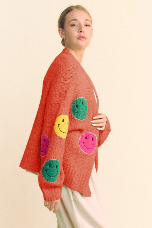 FEEL-GOOD FUZZ CARDIGAN