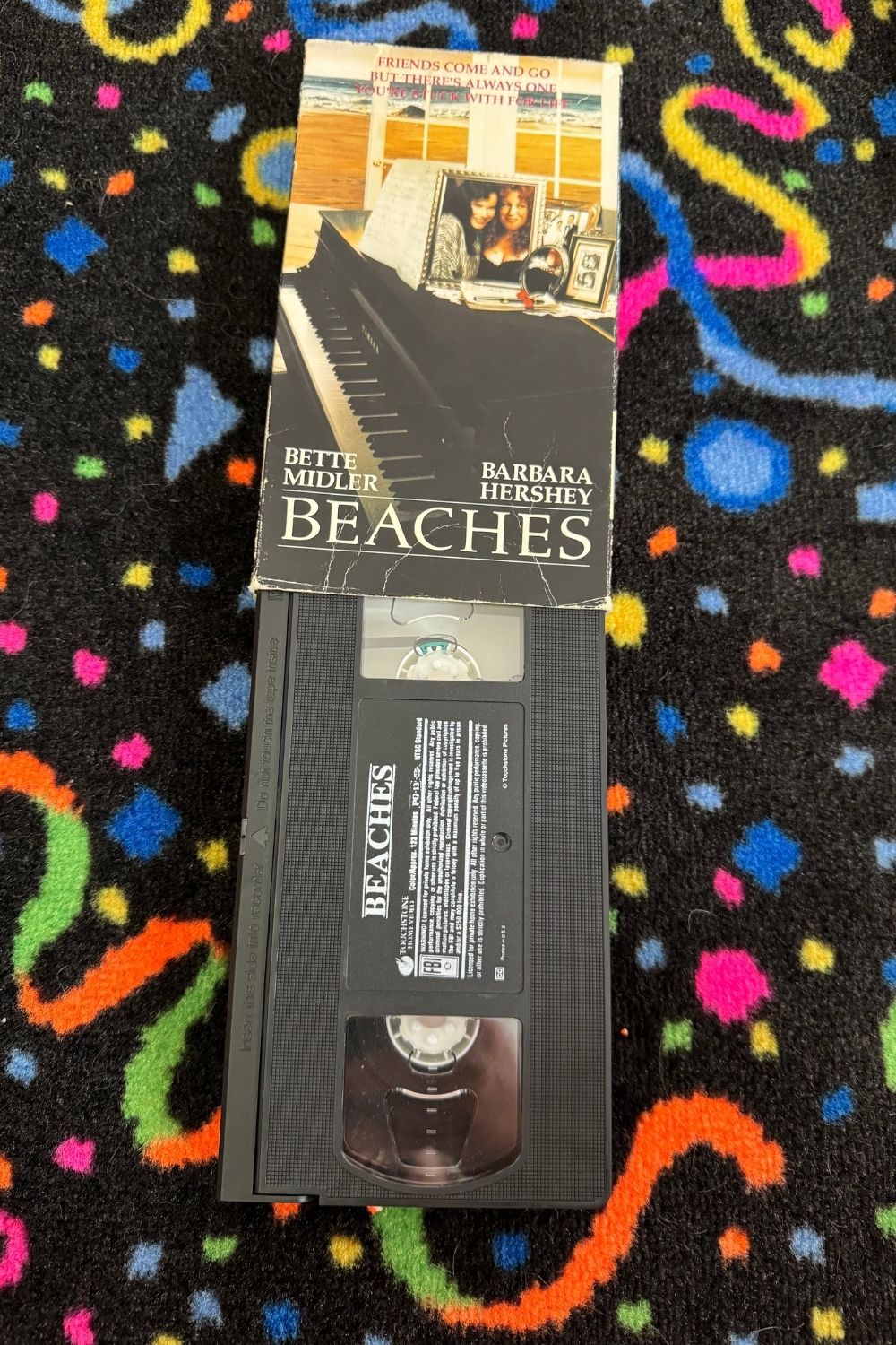 BEACHES VHS*