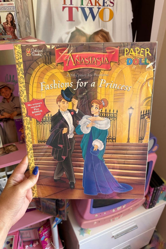 ANASTASIA PAPER DOLL FASHIONS FOR A PRINCESS UNCUT*