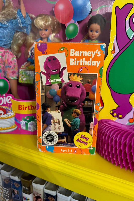BARNEY'S BIRTHDAY VHS*
