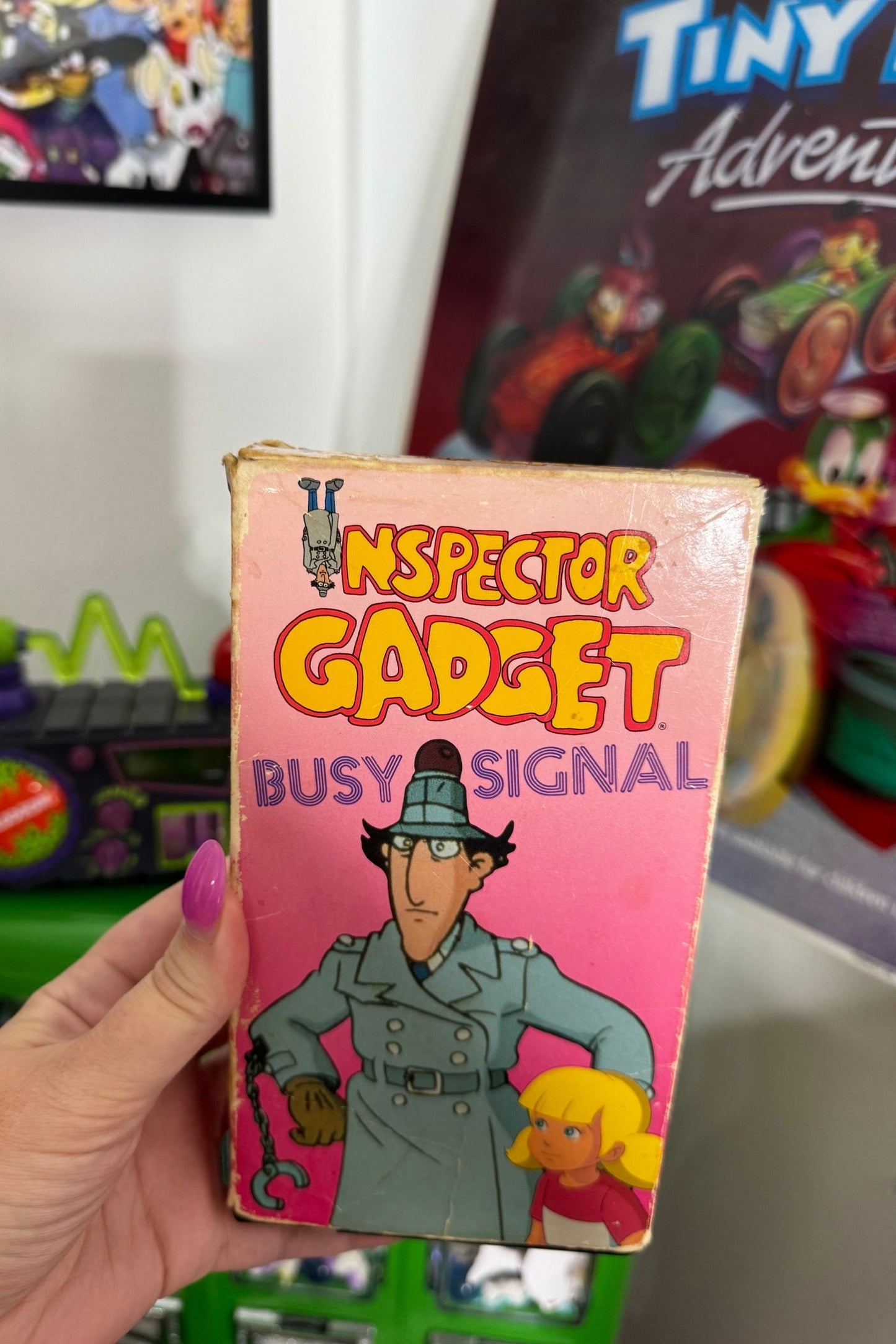 INSPECTOR GADGET BUSY SIGNAL VHS*