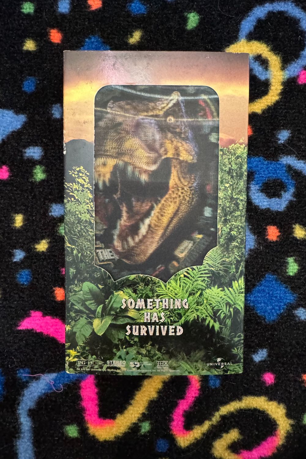 THE LOST WORLD JURASSIC PARK COLLECTORS CASE VHS*