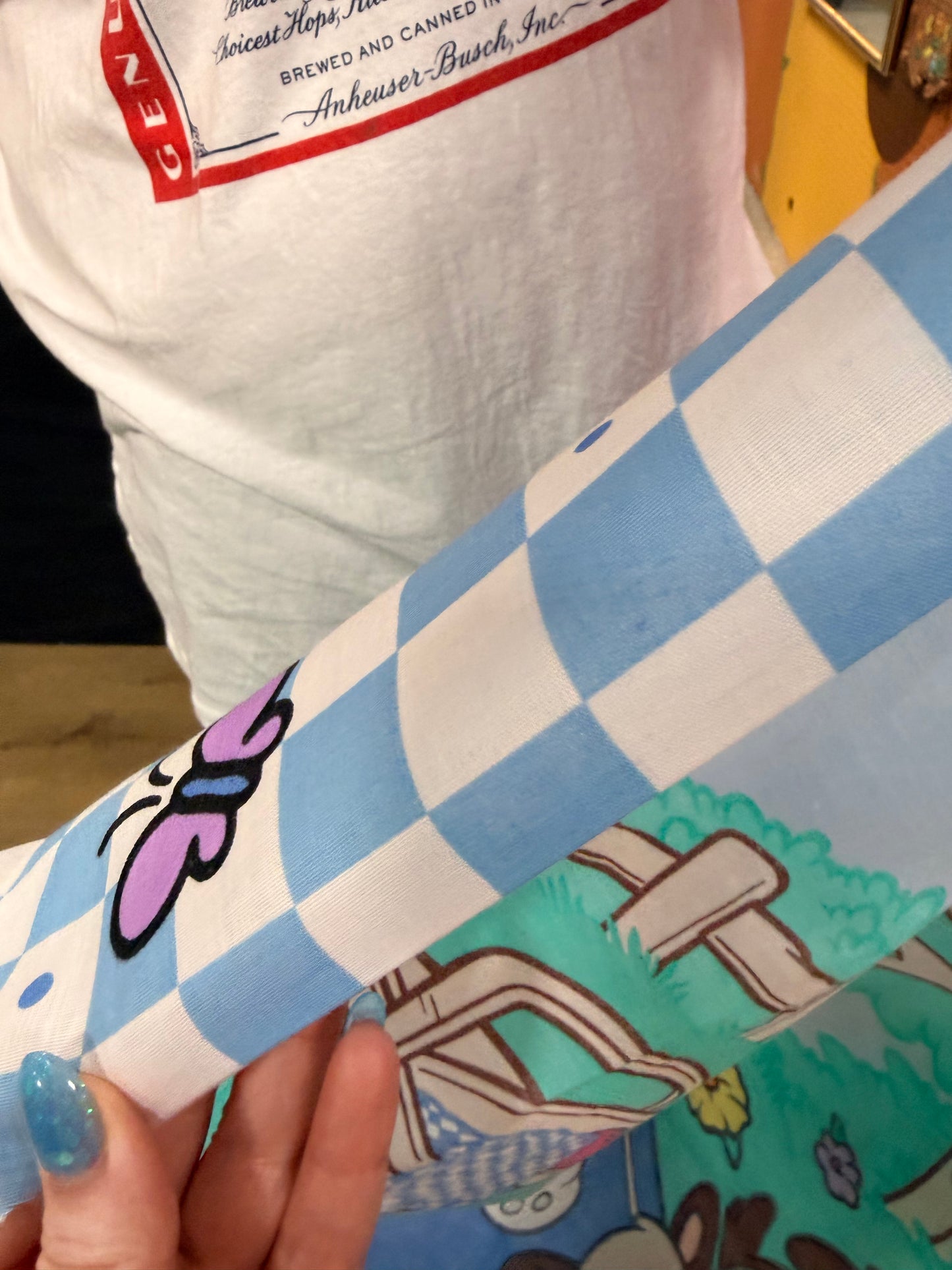 Baby looney tunes fabric