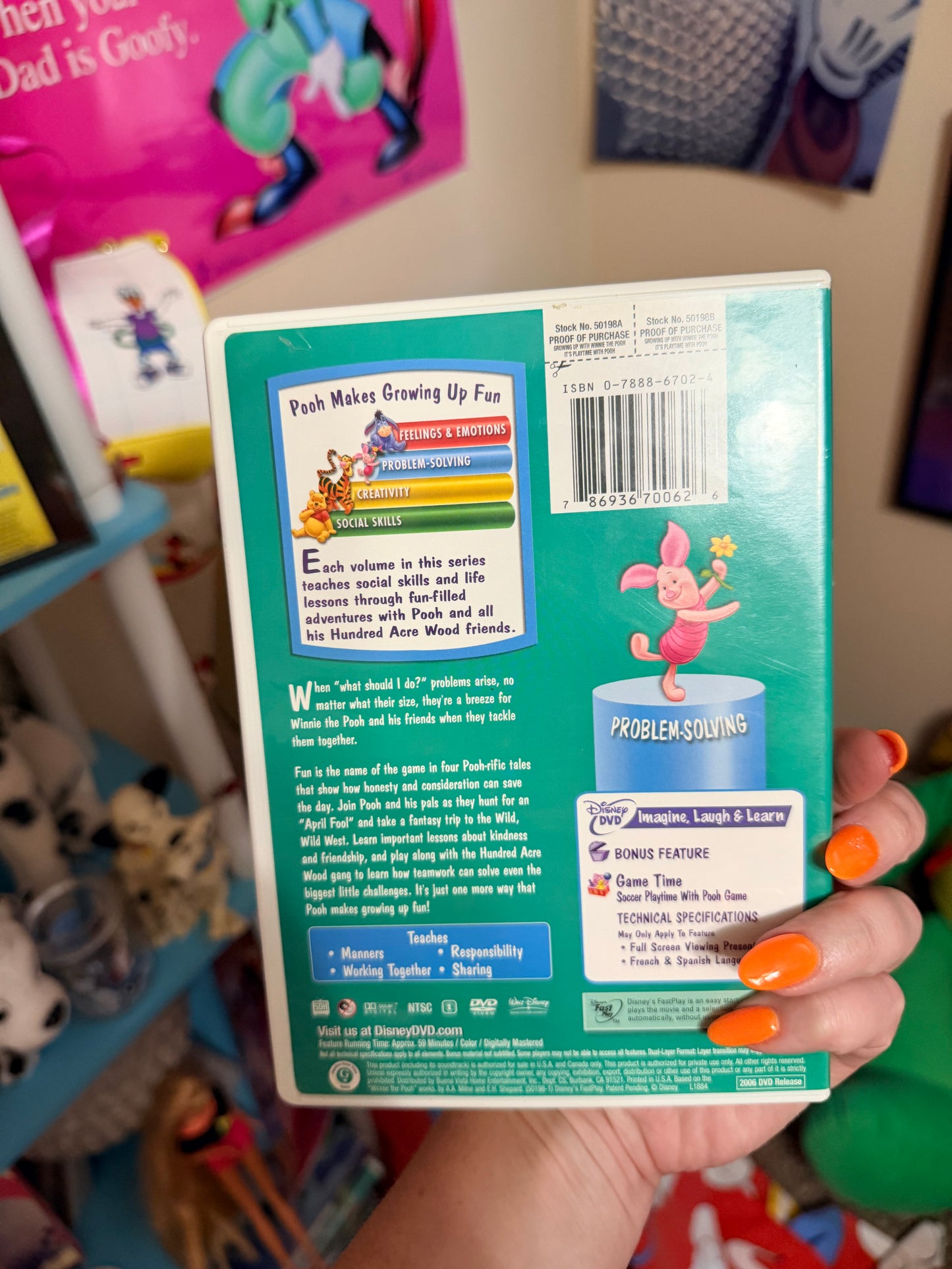 Growing up with Winnie the Pooh dvd