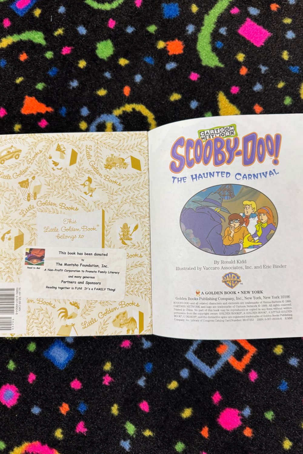 SCOOBY-DOO! THE HAUNTED CARNIVAL BOOK*