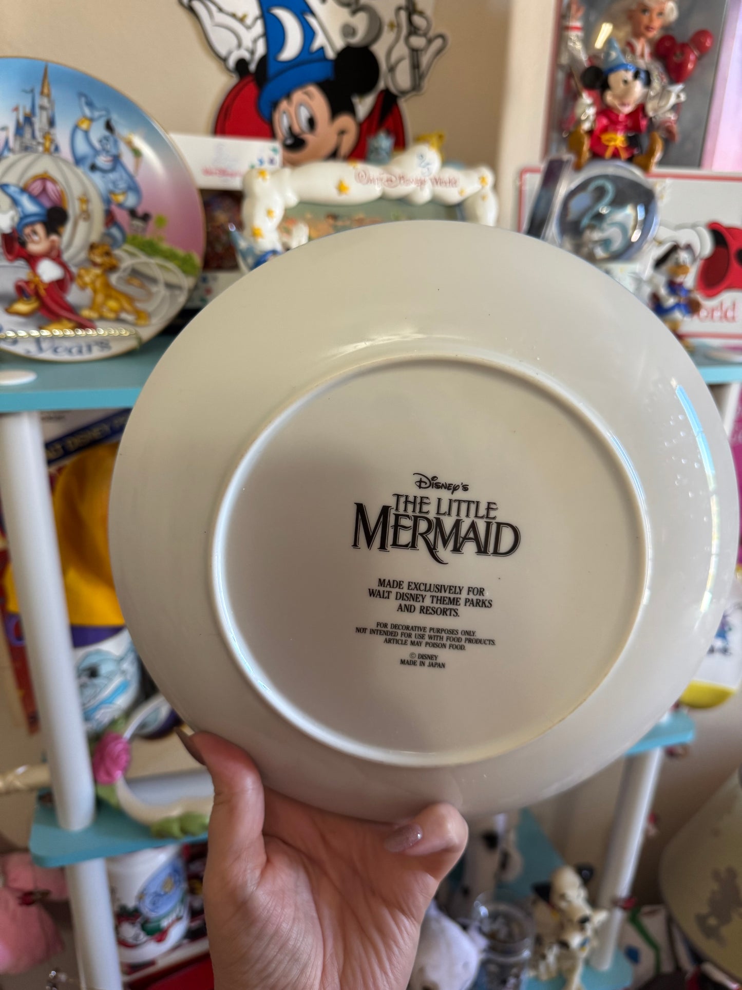 The Little Mermaid decorative plate