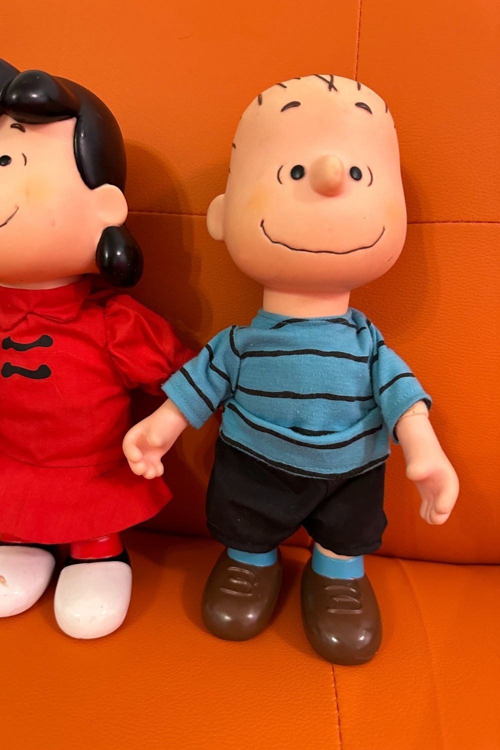 1952 PEANUTS LINUS & LUCY DOLLS*