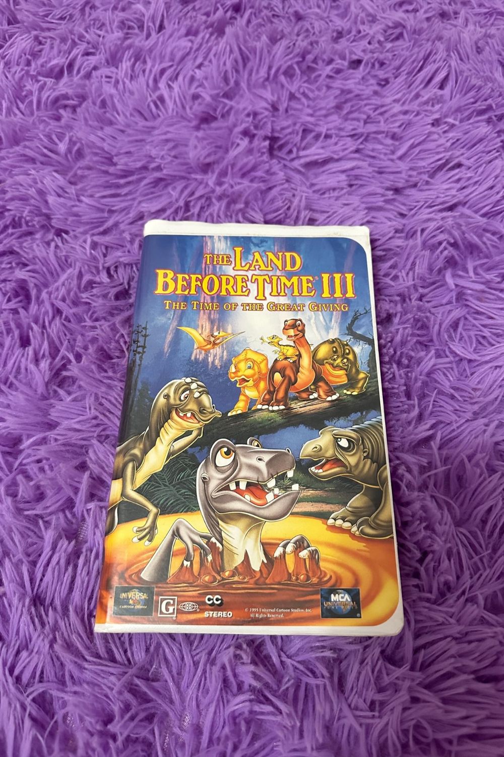 THE LAND BEFORE TIME III VHS*