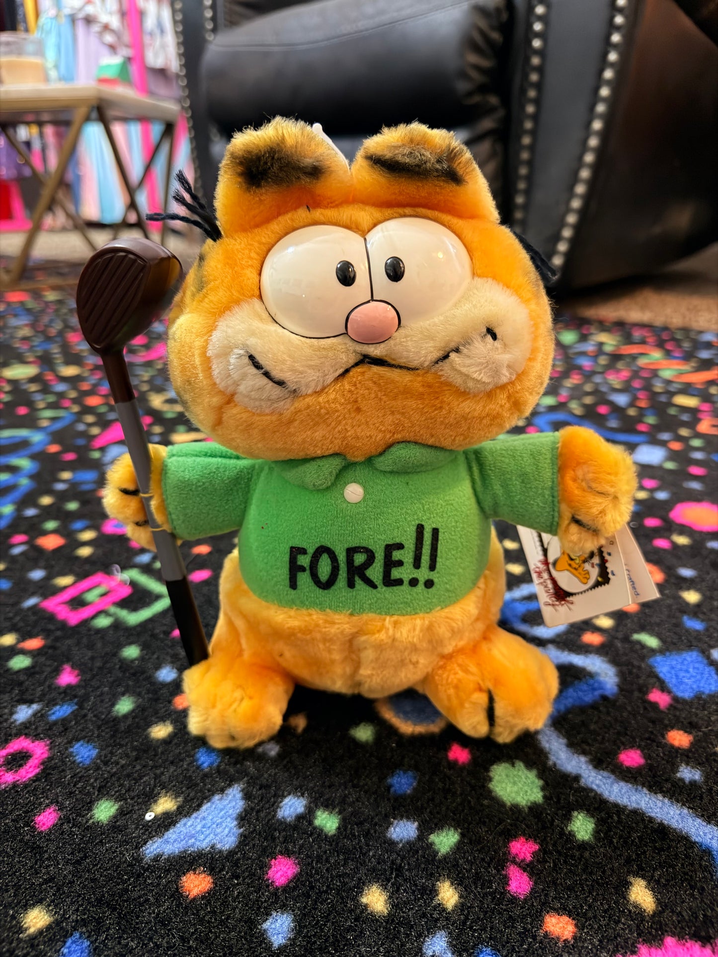 1988 Golf Garfield plush