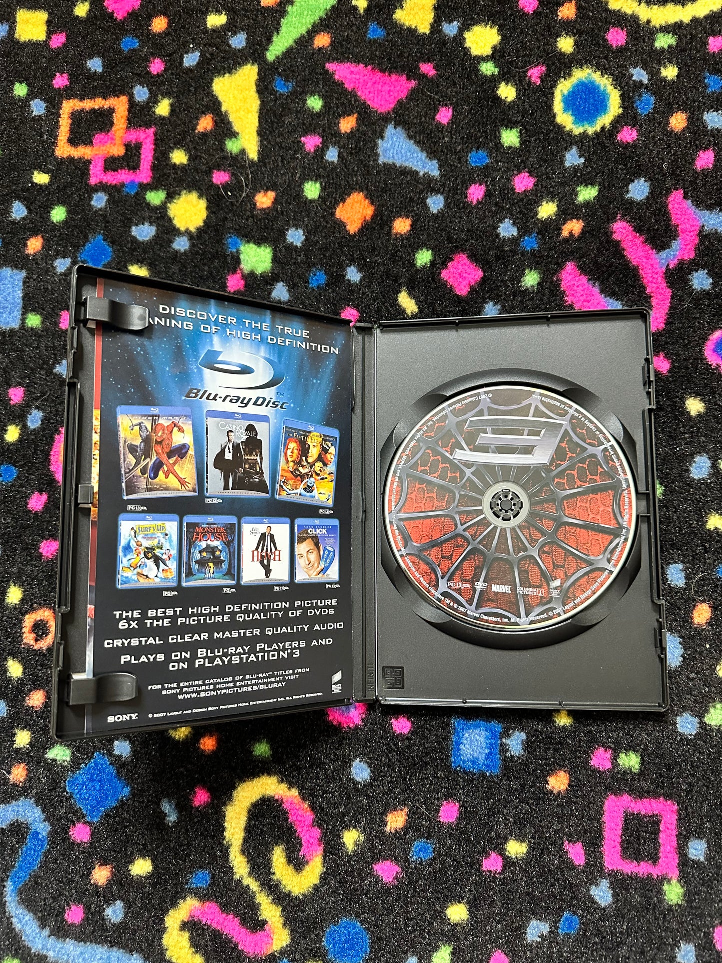 Spider-Man 3 dvd