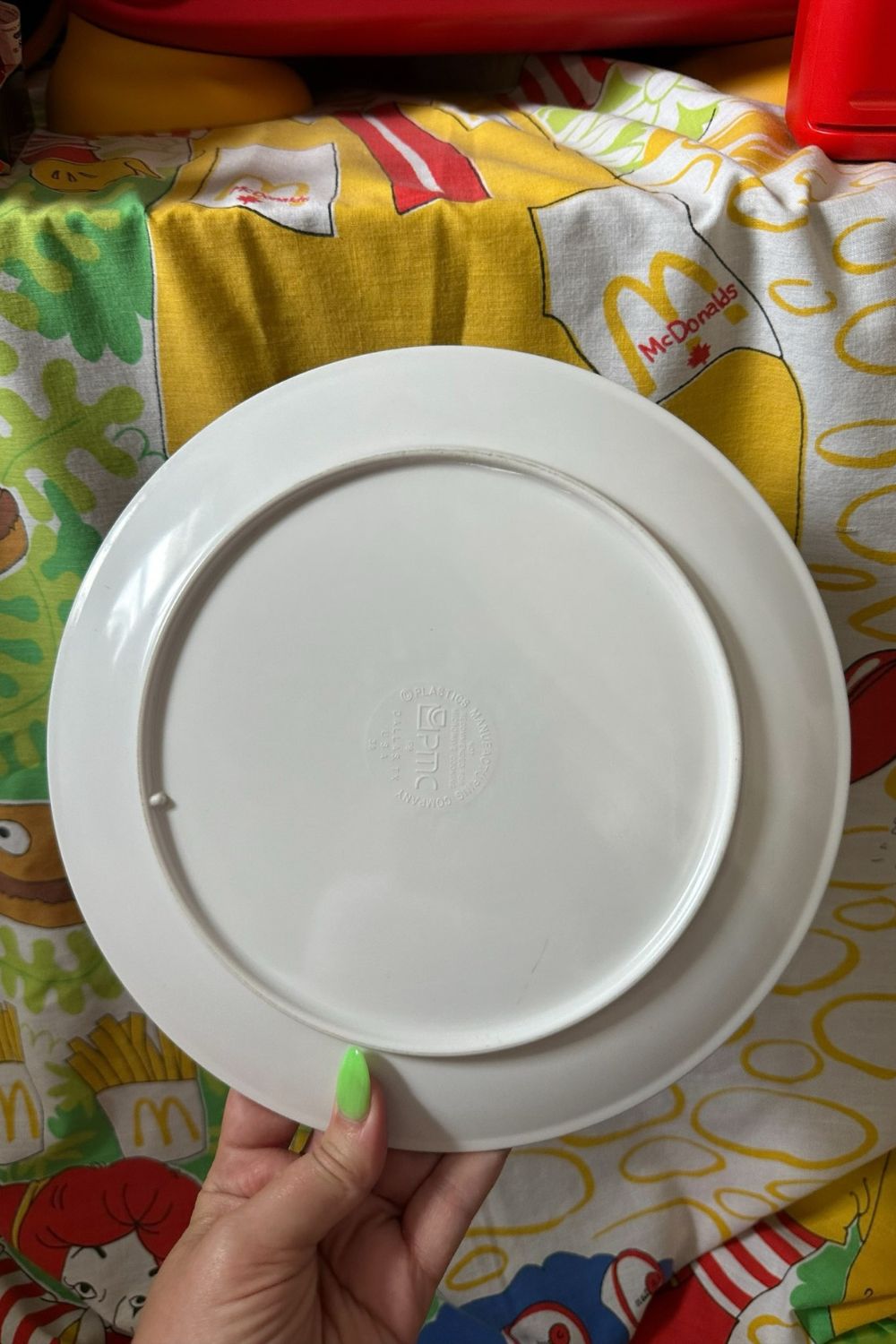 1996 MCDONALDS OLYMPICS SPONSOR PLATE*