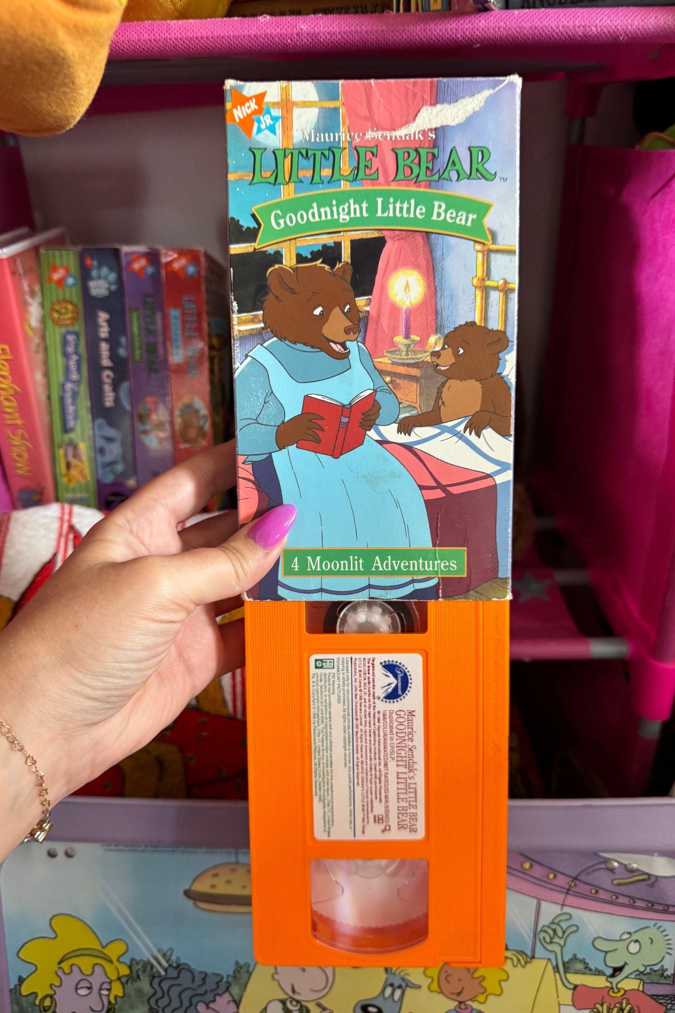 GOODNIGHT LITTLE BEAR VHS*