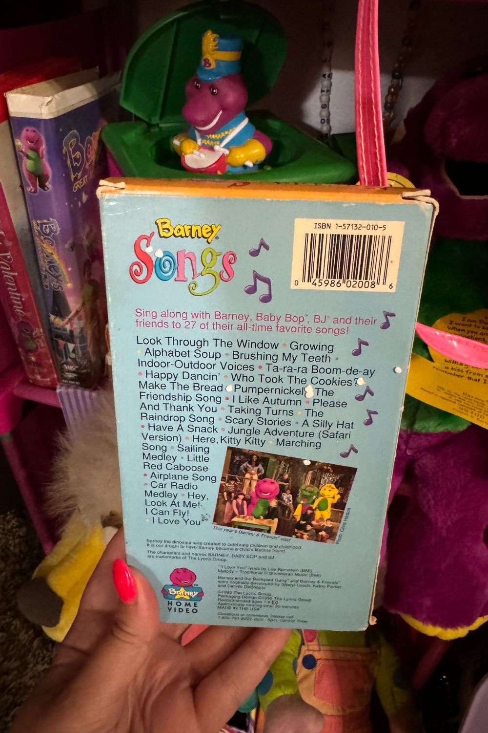 BARNEY SONGS VHS*